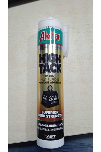 Akfix AKFİX HIGH TACK ULTRA GÜÇLÜ MONTAJ YAPIŞTIRICISI BEYAZ
