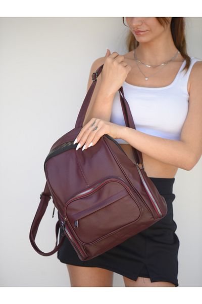 MONALIZA Rucsac din piele Jara Wash