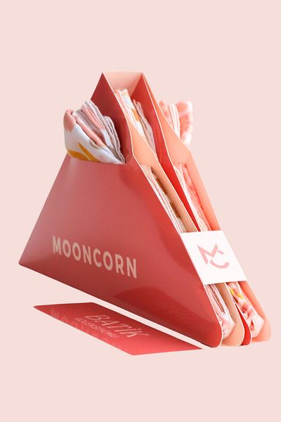 Mooncorn صندوق الألوان - مجموعة وشاح الباتيك