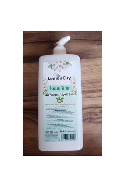 LEMON CITY 1 Lt Turkish Bath Sefasi Liquid Soap