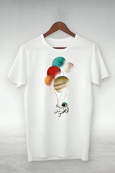 Modern Moda Oversize Crew Neck Groot Kawaii Cartoon T-Shirt
