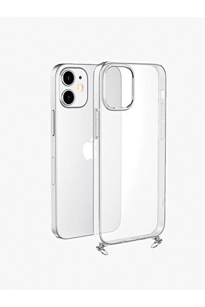 Hippi Iphone 15 Plus Uyumlu Şeffaf Askılı Telefon Kılıf