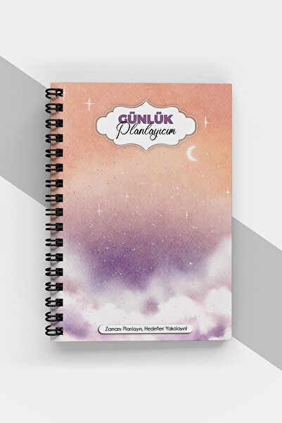 markcat مخطط سكاي اليومي - 90 صفحة - جدول أعمال غير مؤرخ (A5) دفتر تخطيط غير ...