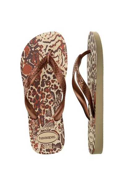 Havaianas Top Animale Gri nisip Metalic Cupru 7440