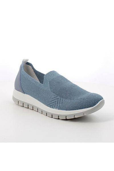 IGI&CO Tenis de damă (casual) 5660622   Deh 56605 T.flyknıt6 Recy Cıelo-argento