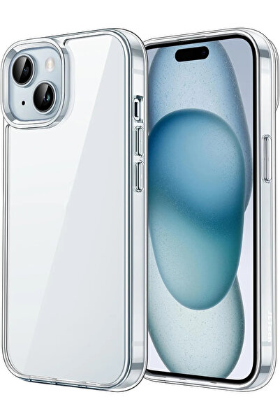 n noppax Apple iPhone 13  Kılıf Renksiz Şeffaf Yumuşak İnce Esnek Silikon Kap...