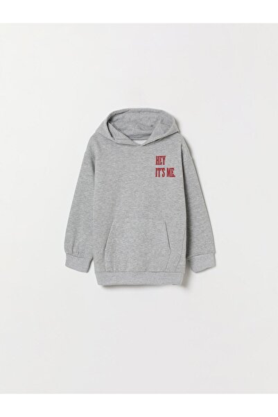 JANSOFASHOIN Hanorac cu glugă unisex imprimat pentru copii