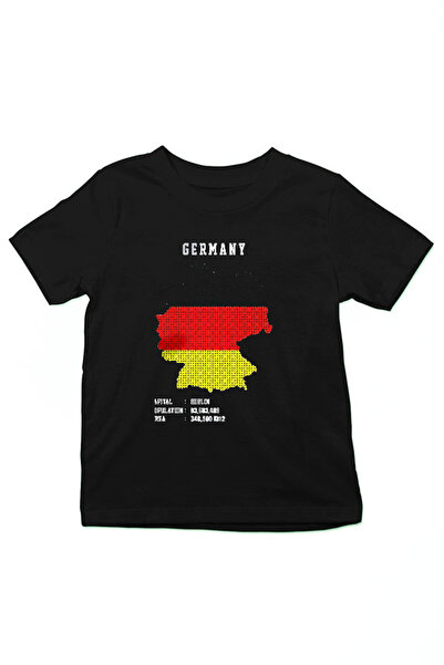Darkhane Germany Black Unisex Kids T-Shirt T-Shirt