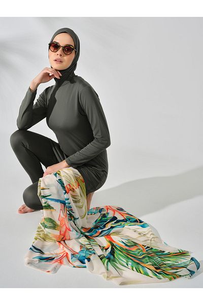ALFASA Spruce Patterned Skirt Pareo
