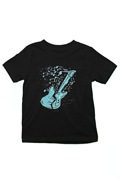 Darkhane Electric Guitar Black Unisex Sleeveless T-Shirt Cut Out Sleeve T-Shirt
