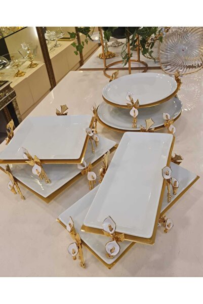 BULUTHOMEAKSESUAR GALA PORSELEN SET 6 LI