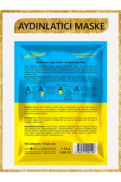 Eda Taşpınar Brightening Mask (EGY0012)