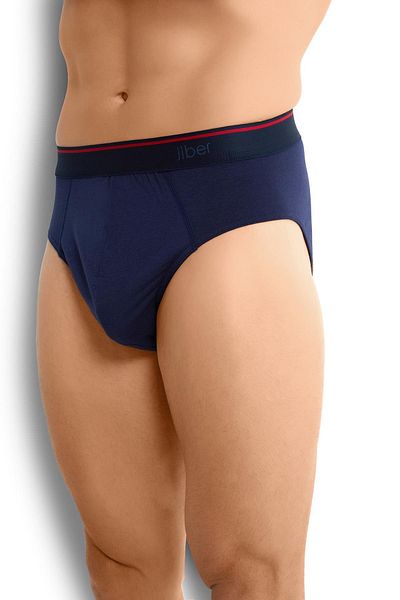 Jiber Ανδρικό εσώρουχο Navy Blue Slip 3 τεμαχίων 150