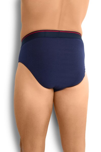 Jiber Men's Navy Blue Slip 3-Piece Panties 150