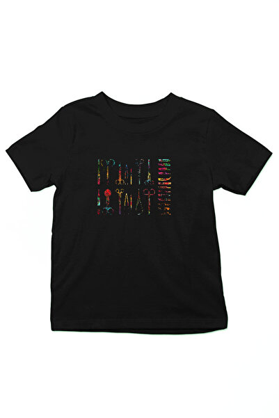 Darkhane Medical Tools Black Unisex Kids T-Shirt T-Shirt