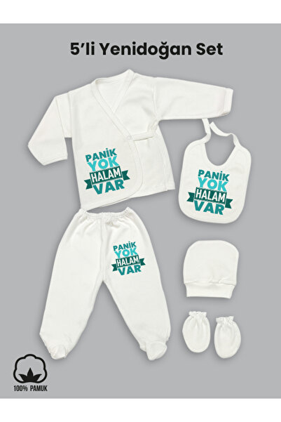 Trakya Bazaar Panik Yok Halam Var (Yeni Doğan, Hastane Çıkışı 5'li Set)