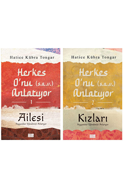 Aile Yayınları Herkes O'nu (s.a.v.) Anlatıyor Ailesi ve Kızları  2 Kitap Set