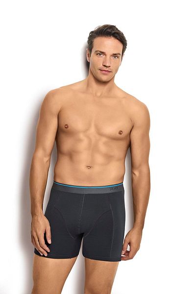 Jiber Ανδρικό Smoked Cotton Lycra Boxer 3 τεμαχίων 267