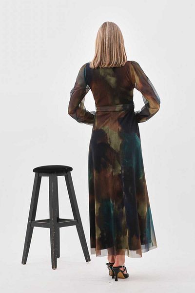 CİXAPLE Rochie maxi cu decolteu lycra