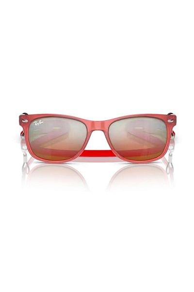 Ray-Ban Junior Rj 9052s 7145a8 47 Children's Mirrored Red Bone Sunglasses