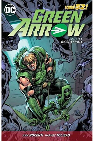 Çizgi Düşler Green Arrow 4 Cilt Set - Dc 1-2-3 Ve Ilk Yıl | Green Arrow Mini Kartpostal Ve Çizgiroman Ayraç