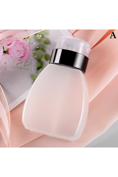 Venalisa Üçgen Pompalı Aseton Cleanser Şişesi Protez Tırnak 250 ml Boş Şişe