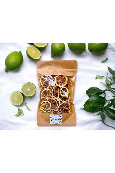 Suencu Doğal Koruyucusuz Şeker İlavesiz Kurutulmuş Lime Limon (50 Gram)