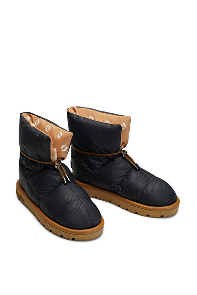 Flufie Kaz Tüyü Unisex Bot Klasik Serisi Navy Blue