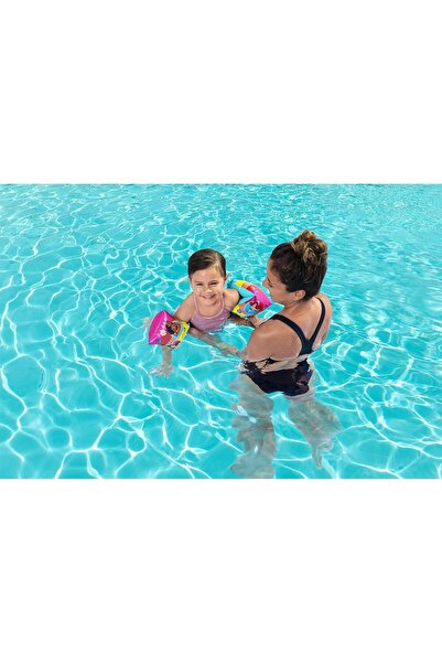 DISNEY PRENSESLER Licensed Sea and Pool Children's Life Buoy + Arm Sleeve + Sea Ball Swimming Set