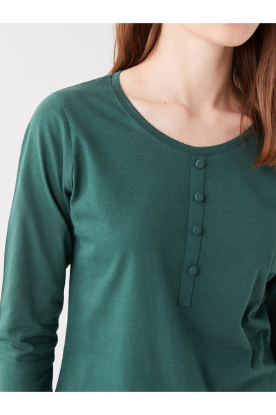 LC Waikiki Γυναικεία ίσια μπλούζα με λαιμόκοψη