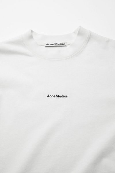 BrandsBoutique Loose Fit Acne Studios White T-shirt