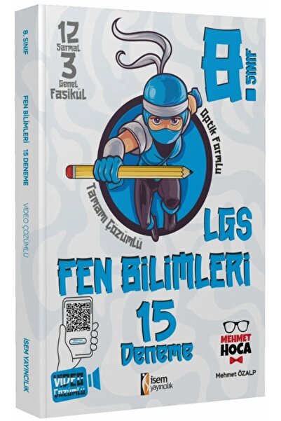 İsem Yayıncılık İsem Yayınları 8. Sınıf Lgs 1. Dönem Fen Bilimleri 10 Branş D...