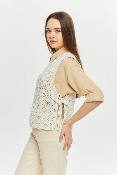 MA ananas Women's Openwork Sweater