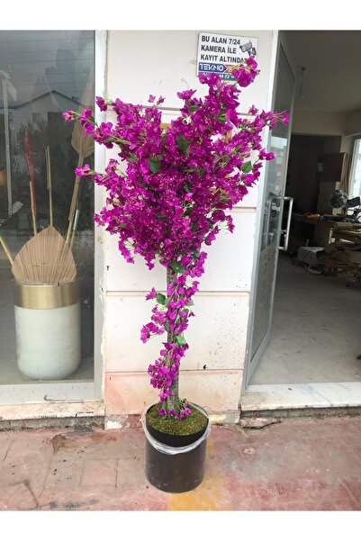 NS BAMBU DESIGN Mor Salkım Yapay Çiçek 180 cm