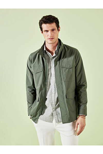 LC Waikiki Standart Kalıp Dik Yaka Erkek Mont