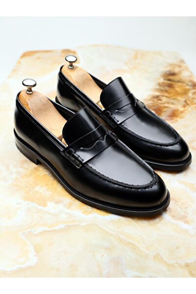İBAY PATENT BLACK ENZO HAKİKİ DERİ KLASİK AYAKKABI