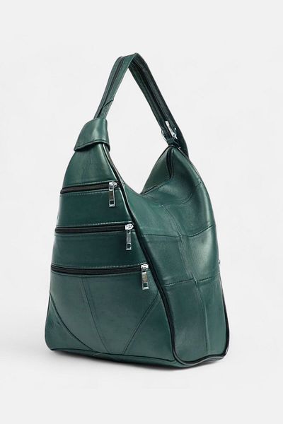 Lederax Genuine Leather Multi-Compartment Backpack and Shoulder Bag LD52