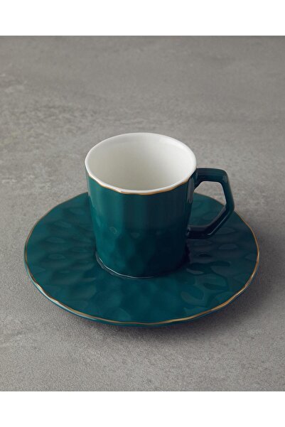 English Home Hestia New Bone China 4 Parça 2 Kişilik Kahve Fincan Takımı