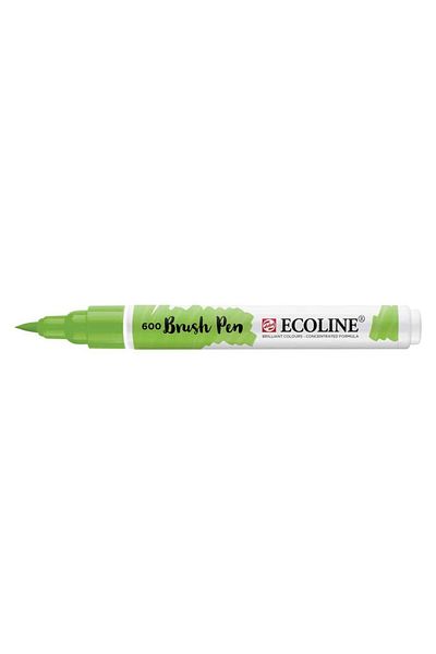 Talens Ecoline 600 Green Brush Pen - Brush Tip Pen