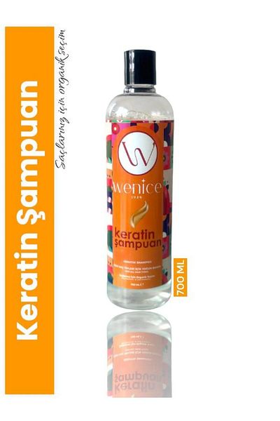 Wenice 700 ml Keratin Shampoo
