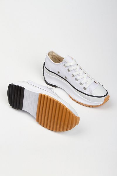 o8man Unisex Lace-up Platform Sneakers Xecalam