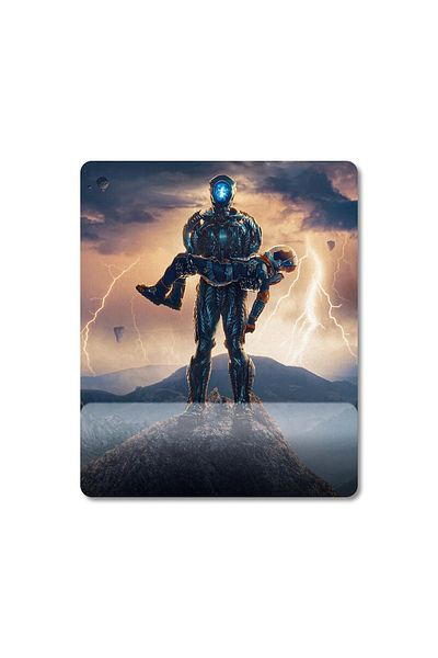 Pixxa لوحة ماوس مدعومة للمعصم من Lost in Space موديل - 1