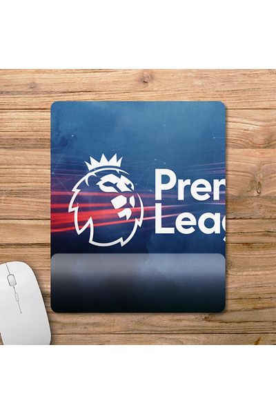 Pixxa موديل لوحة ماوس لكرة القدم مع مسند للمعصم من Premier League - 4