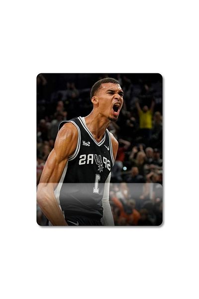 Pixxa فيكتور Wembanyama - موديل لوحة الماوس لدعم المعصم NBA - 1