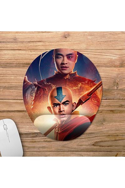 Pixxa Avatar: The Last Airbender - موديل لوحة ماوس معصم لسلسلة التلفزيون - 1 بيضاوي