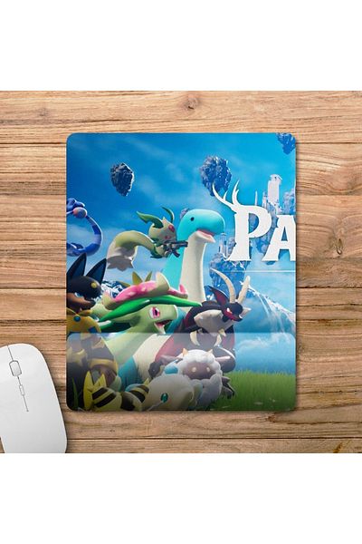 Pixxa موديل لوحة ماوس Palworld مع مسند للمعصم - 4