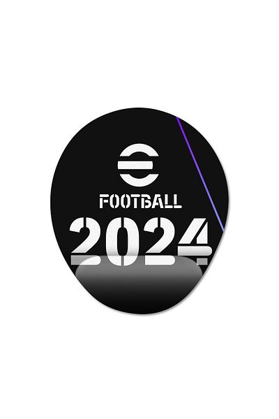 Pixxa لوحة ماوس لدعم المعصم eFootball 2024 - موديلين بيضاويتين