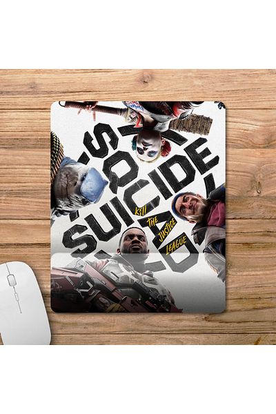 Pixxa Suicide Squad: فستان Justice League مع لوحة ماوس داعمة للمعصم - 1