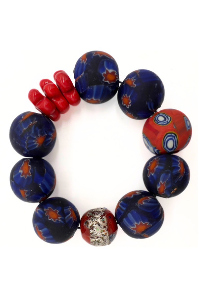 L´Atelier des Perles Nanterre Bracelet El Yapımı Gana Cam Boncuklu Bileklik