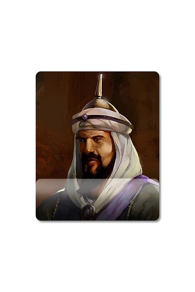 Pixxa نموذج لوحة الماوس Selahaddin Eyyubi مع دعم المعصم - 2
